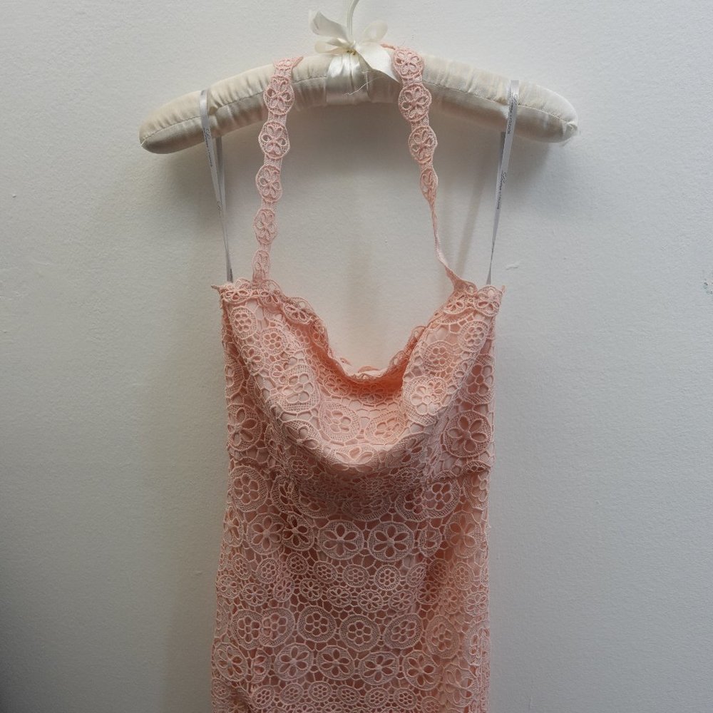 Lovers + Friends Pink Floral Maxi Dress